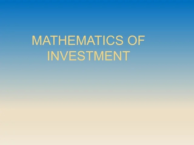Mathematics